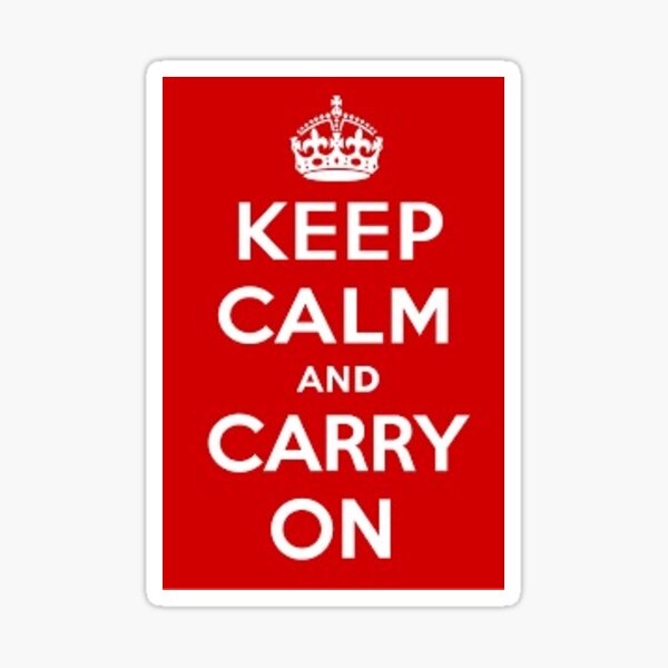 Item preview, Keep Calm and Carry On designed and sold by ericwest4.