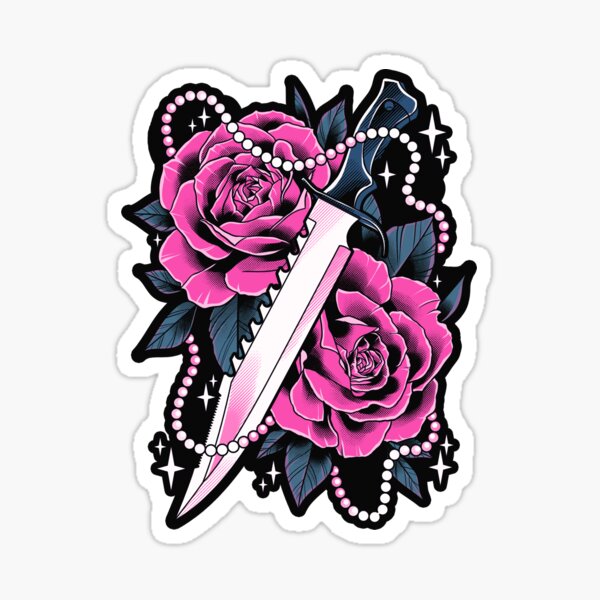 Item preview, Knife and Roses designed and sold by Peregrine  Jazmin.