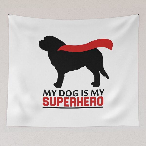 Item preview, St. Bernard - Superhero designed and sold by mivanjanko.