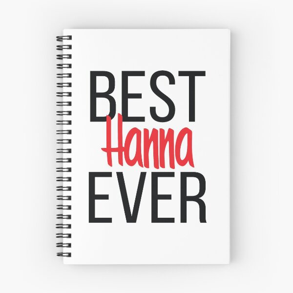 Item preview, Hanna Best Ever Hannah.  My Name is Hannah. Hana designed and sold by ProjectX23.