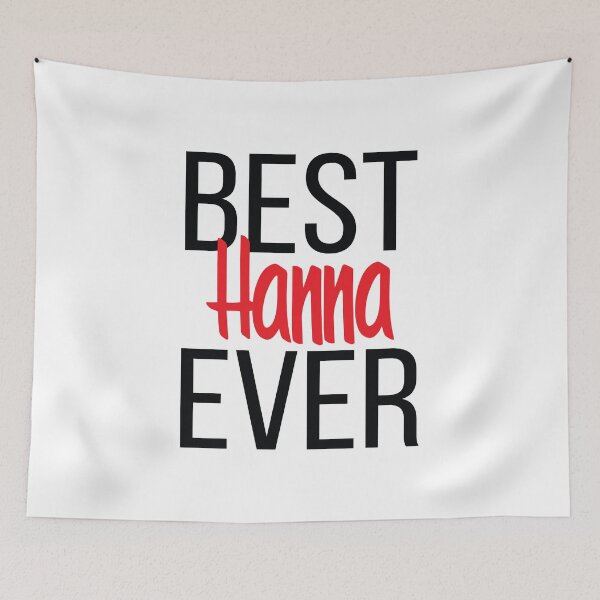 Item preview, Hanna Best Ever Hannah.  My Name is Hannah. Hana designed and sold by ProjectX23.