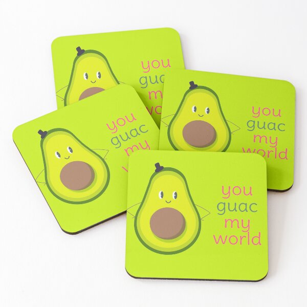 Item preview, You Guac My World Cute Avocado Boy Couple Design 1 designed and sold by ellione-loire.