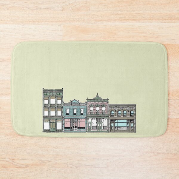 Item preview, Painted Lady Townscape designed and sold by LochNestFarm.