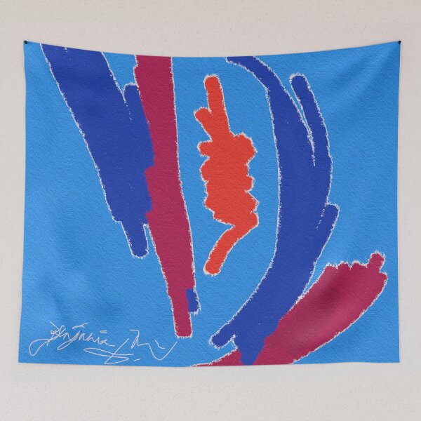 Item preview, #6 Red Blue designed and sold by Benjamin L.M..
