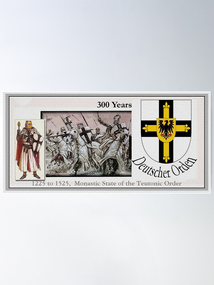 Alternate view of Monastic State of the Teutonic Order, 300 years Poster