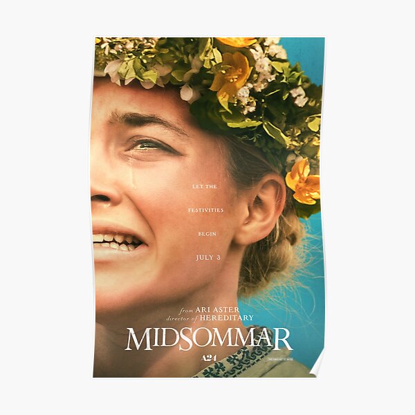 "Midsommar - A24" Poster For Sale By EllCreative | Redbubble