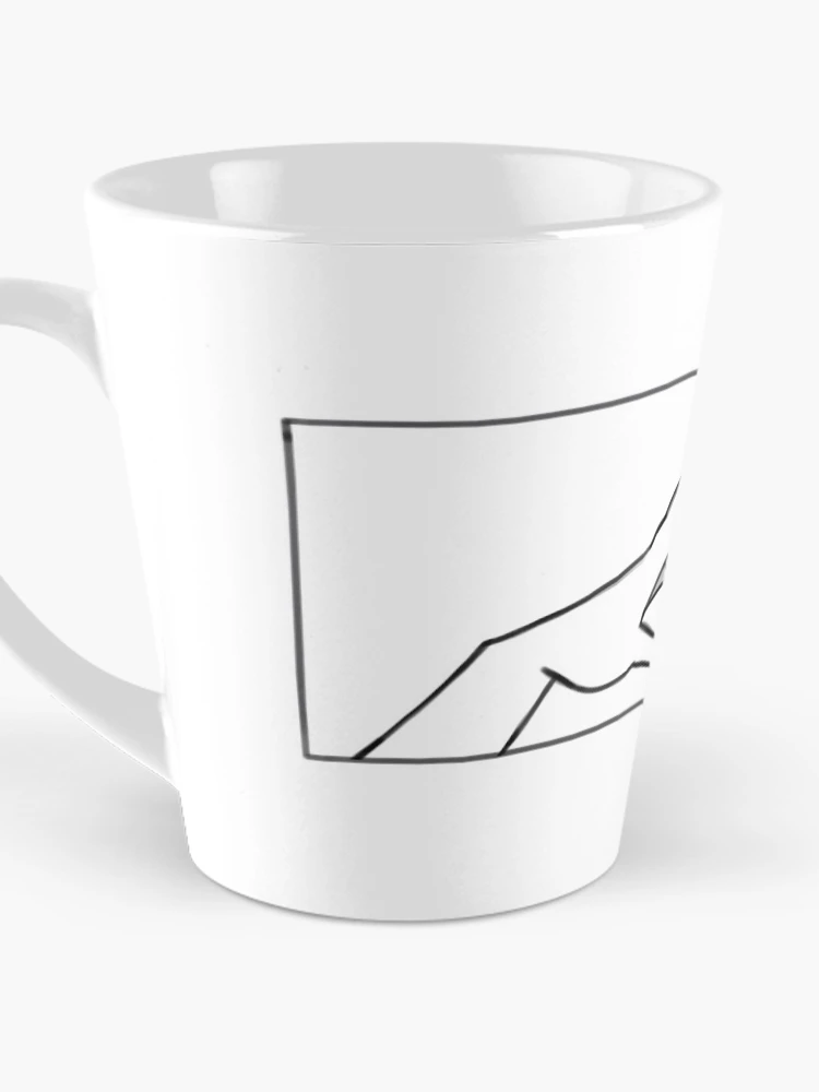 Thumbnail 3 of 4, Coffee Mug, reaching designed and sold by korinia.