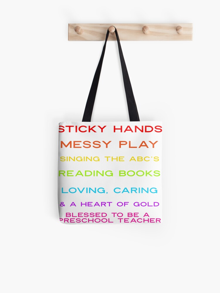 preschool tote bags