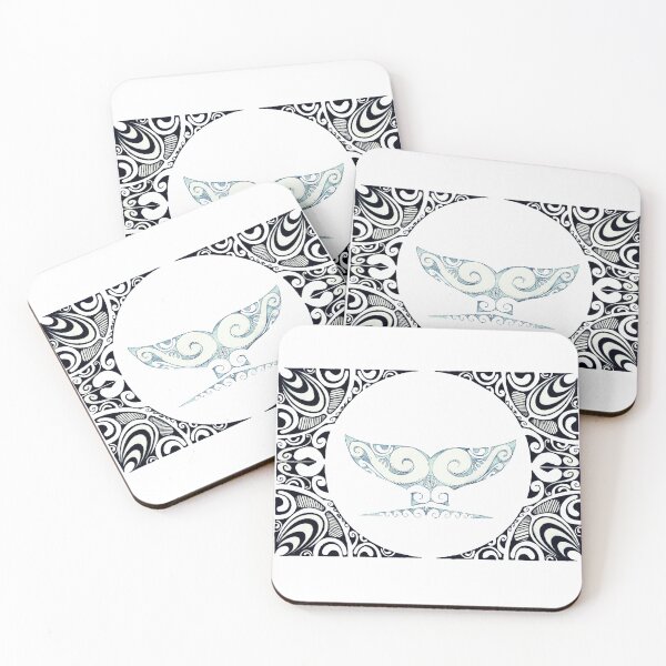 Item preview, Polynésie tatoo art cadre queue de baleine  designed and sold by havai-i-art.