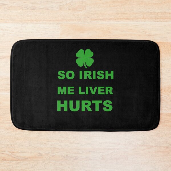 Item preview, So Irish Me Liver Hurts Funny Meme Clover Shamrock St. Patrick's Day designed and sold by Draculaura2009.