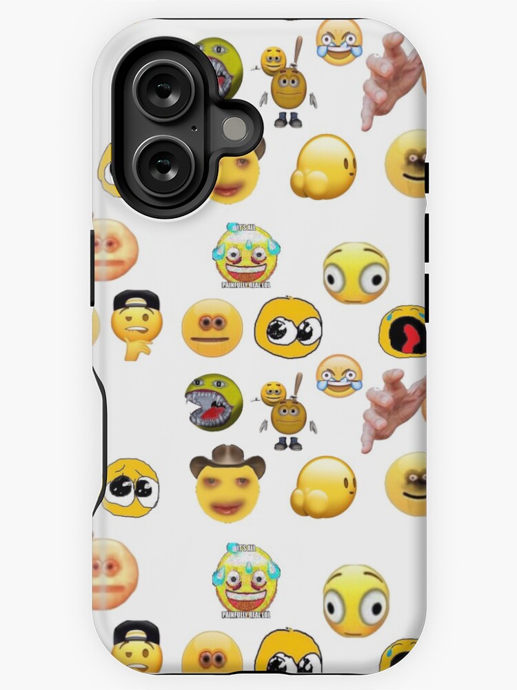 ＊韓国＊［0808］emoji phonecase magsafe 5type Bubblegum Smileys MagSafe iPhone Case