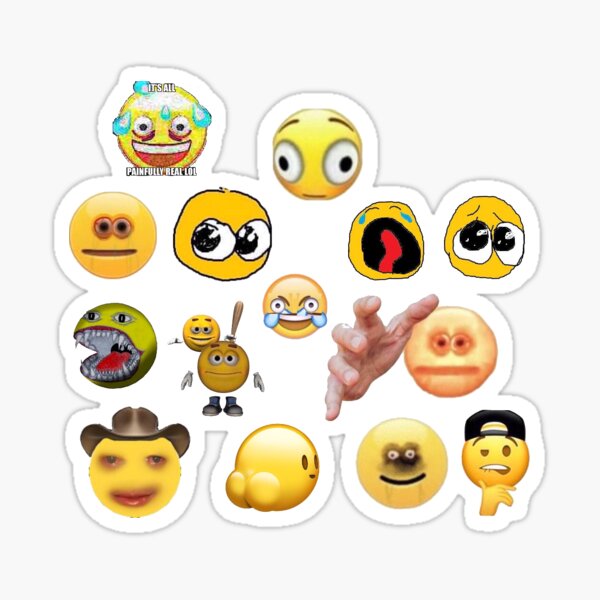 Made some cursed emojis for fun :) : r/cursedemojis