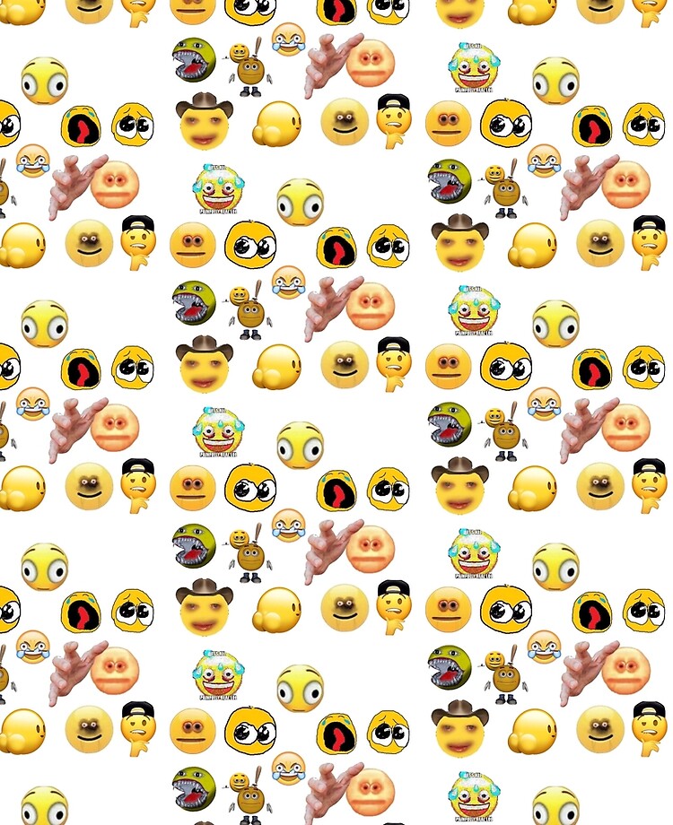 Cursed emojis | iPad Case & Skin