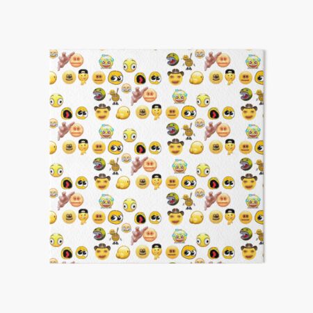 Cursed Emoji Pack Art Board Print for Sale by 45seals