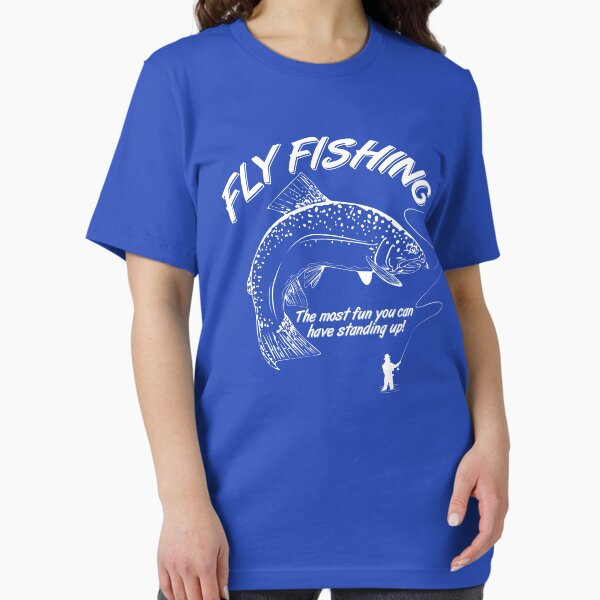 Artikel-Vorschau von Fliegenfischen, der größte Spaß, den Sie im Stehen haben können!, designt und verkauft von Warrior Veteran Clothing.