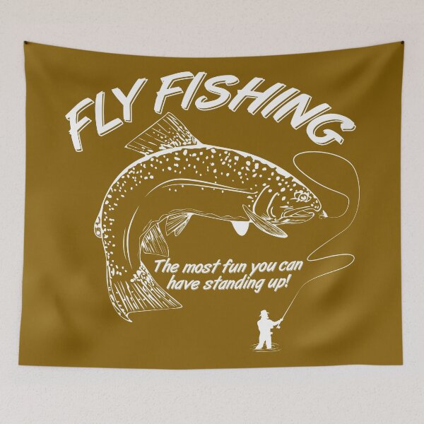 Item preview, Fly Fishing, the most Fun you can have standing up! designed and sold by Warrior Veteran Clothing.