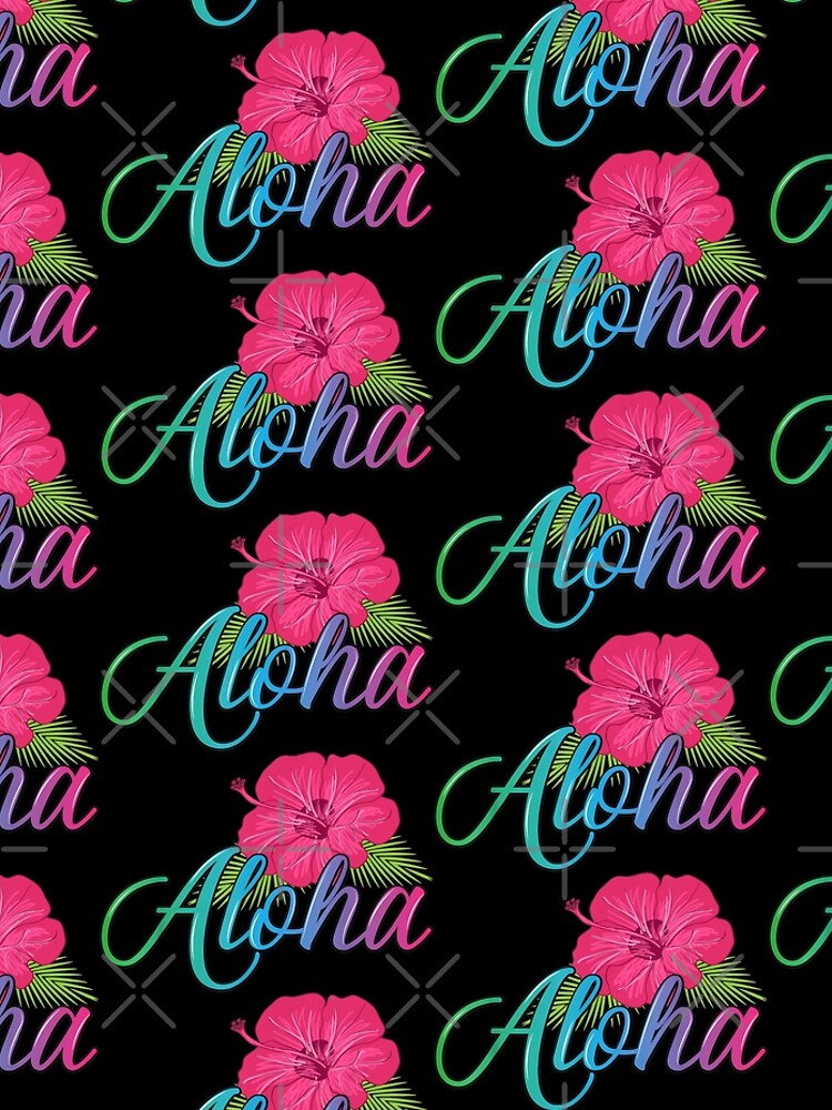 Aloha Hawaii from the island - Feel the Aloha Flower Spirit! T-Shirt by moonchildworld