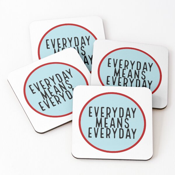 Item preview, Everyday Means Everyday designed and sold by WildHeartReads.
