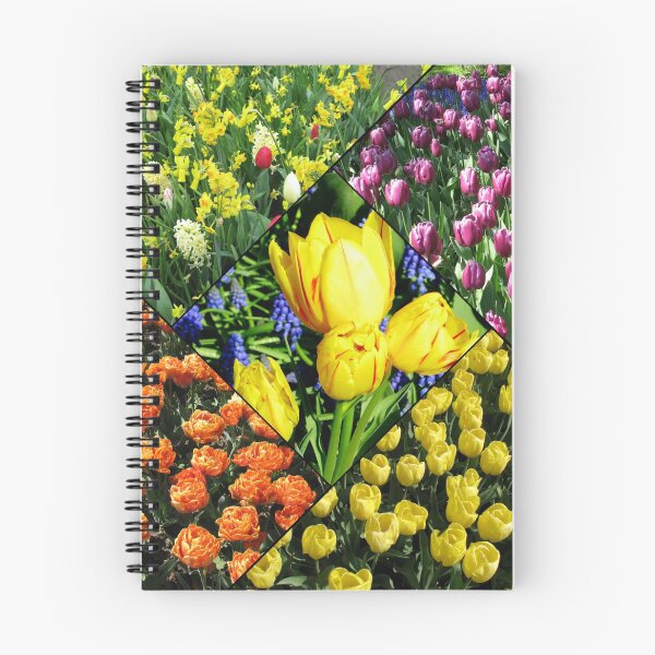 Item preview, Keukenhof Explosion -Spring Flowers Collage designed and sold by SunriseRose.