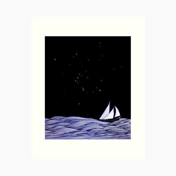 Item preview, Sailing under Orion designed and sold by Artosaurus.