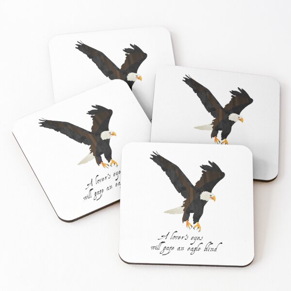 Item preview, Eagle - Shakespeare Quote - Laudea Martin designed and sold by Laudea Martin.