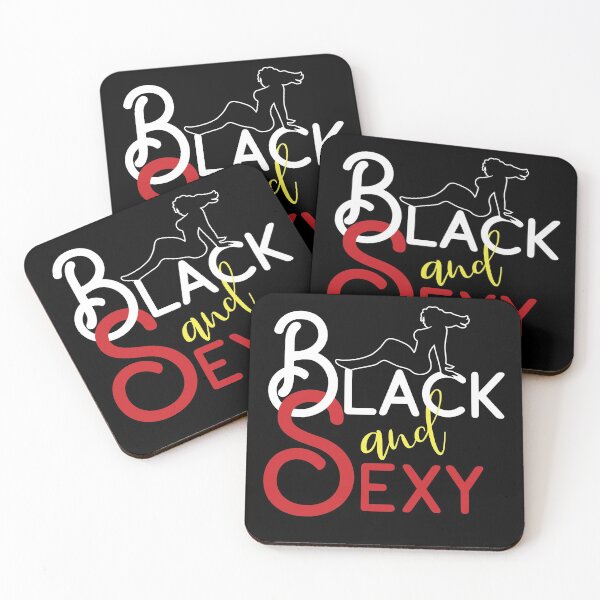 Item preview, Black and Sexy designed and sold by blackartmatters.