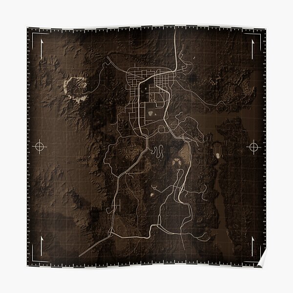 fallout new vegas locations map