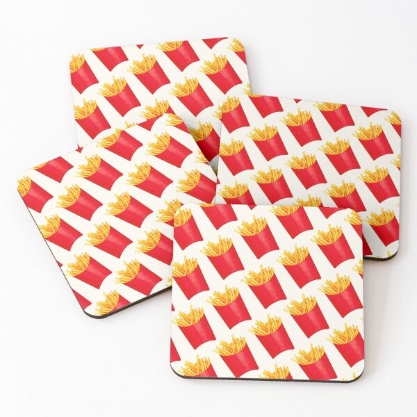 Item preview, Fries Pattern 2 - White designed and sold by Kelly  Gilleran.