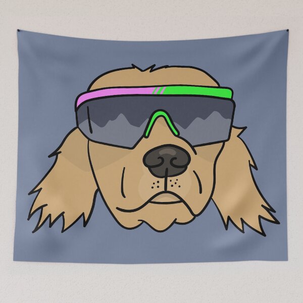 Aperçu de l'œuvre Chien Rad créée et vendue par jeffs-stickers.