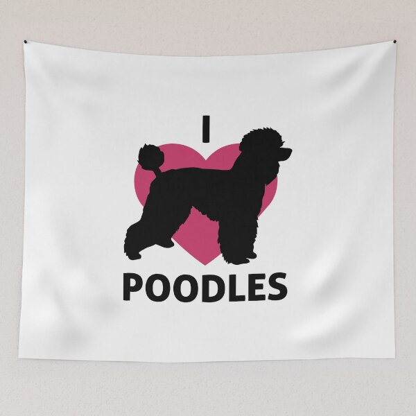 Item preview, I Heart Poodles Dog Pooch Love product designed and sold by nikkidawn74.