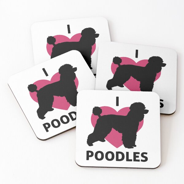 Item preview, I Heart Poodles Dog Pooch Love product designed and sold by nikkidawn74.