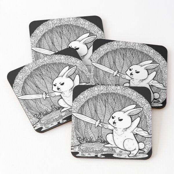 Item preview, Warrior Bunny Pattern designed and sold by ZaryaKiqo.