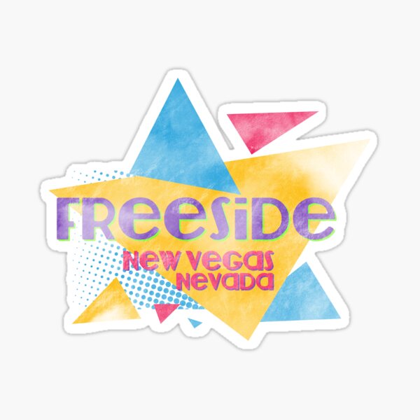 Vista previa del artículo con la obra «Logo inspirado en Freeside- fnv de los 90- Versión apenada», diseñado y vendido por Rebecca Maureen.