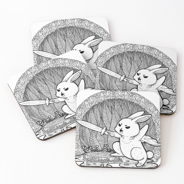 Item preview, Warrior Bunny Pattern designed and sold by ZaryaKiqo.