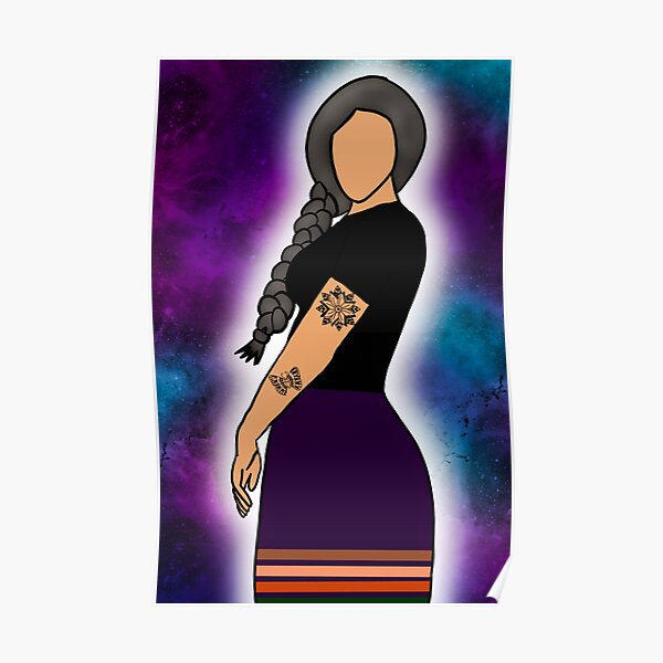 Tattoos and Ribbon Skirts Poster