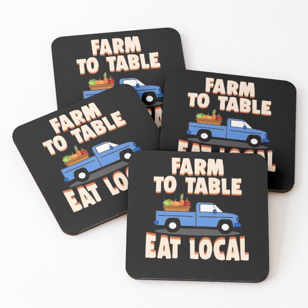 Item preview, farm to table eat local local vegetables fresh eco designed and sold by redshirtz.