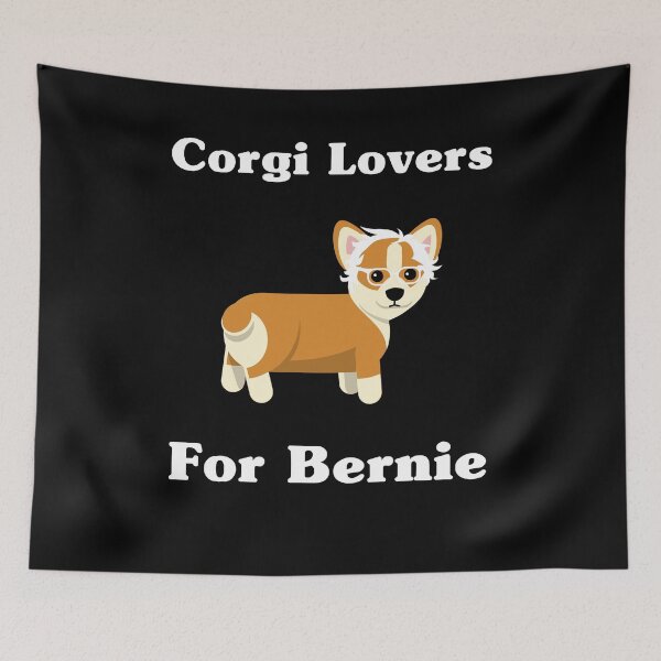 Item preview, Corgi Lovers for Bernie Sanders designed and sold by Indubitably17.
