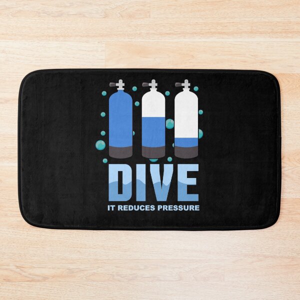 Item preview, Diving bottle diver saying dive hobby gift designed and sold by redshirtz.