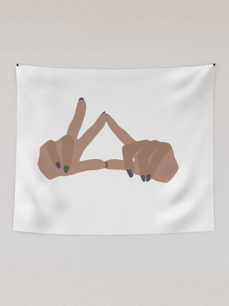 Alpha Kappa Delta Hand Symbol