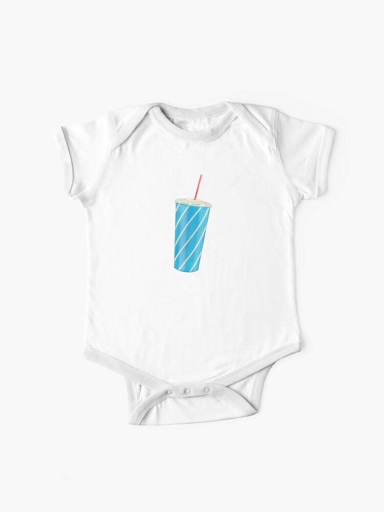 Soda Cup Pattern - Blue | Kids T-Shirt