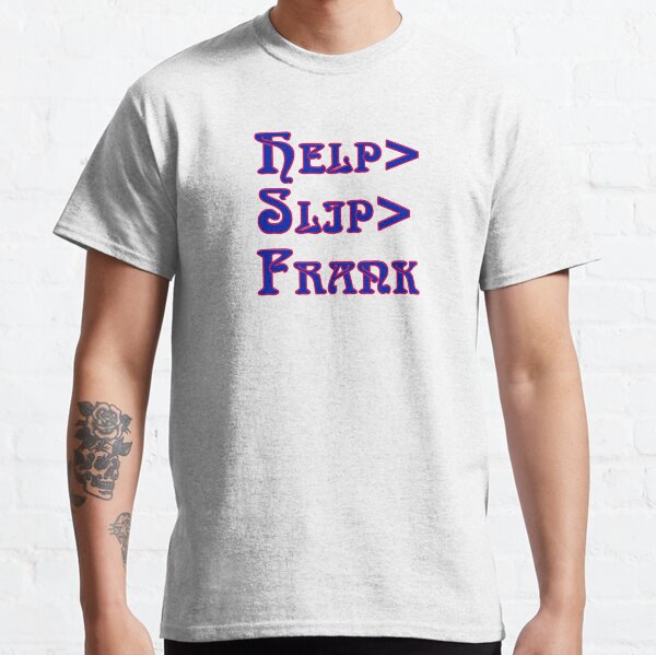 Deadheads Concert Tour Lot Help>Slip>Frank Classic T-Shirt