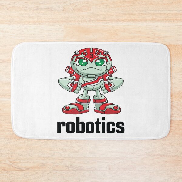 Item preview, Robotics Robot Artificial Intelligence Robotic I Love Building Robots Cartoon designed and sold by ProjectX23.
