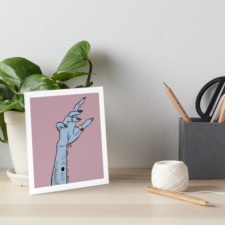 Item preview, Art Board Print designed and sold by BMEICHELLEART.
