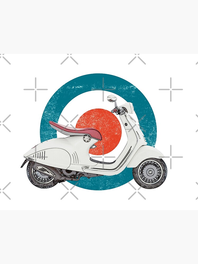 LAMBRETTA SCOOTER RETRO POSTERS 14/" BY 11/" PICTURE MOUNTED READY TO FRAME