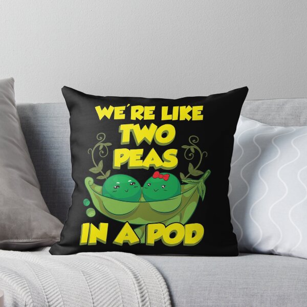 Item preview, Cute We're Like Two Peas In a Pod Funny Food Pun designed and sold by perfectpresents.