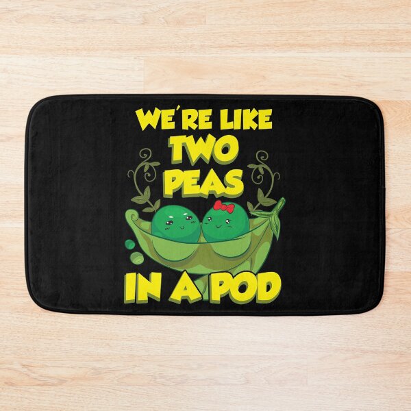 Item preview, Cute We're Like Two Peas In a Pod Funny Food Pun designed and sold by perfectpresents.