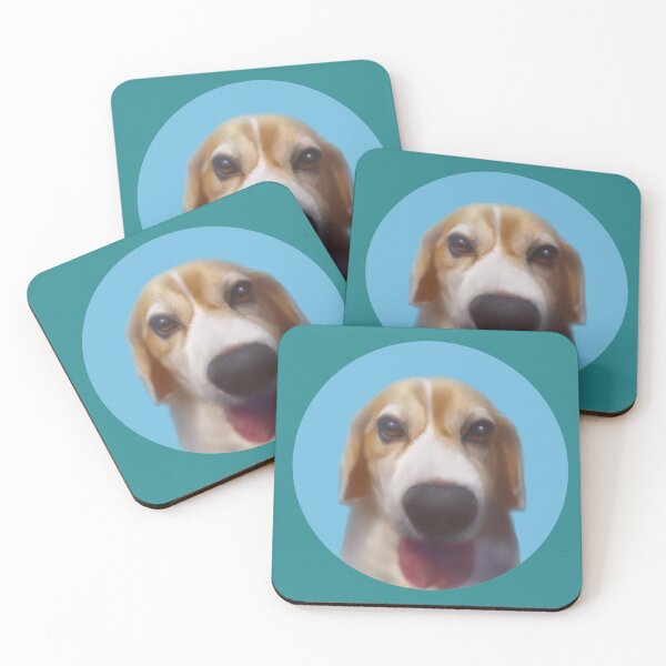 Item preview, Stylized Beagle Dog Pet Portrait Digital Art designed and sold by hydrangelic.