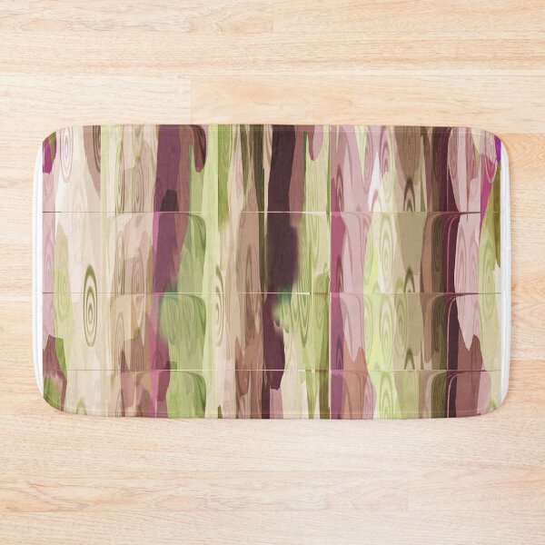 Item preview, Colorful Brush Texture Abstract Stripes  designed and sold by hutofdesigns.