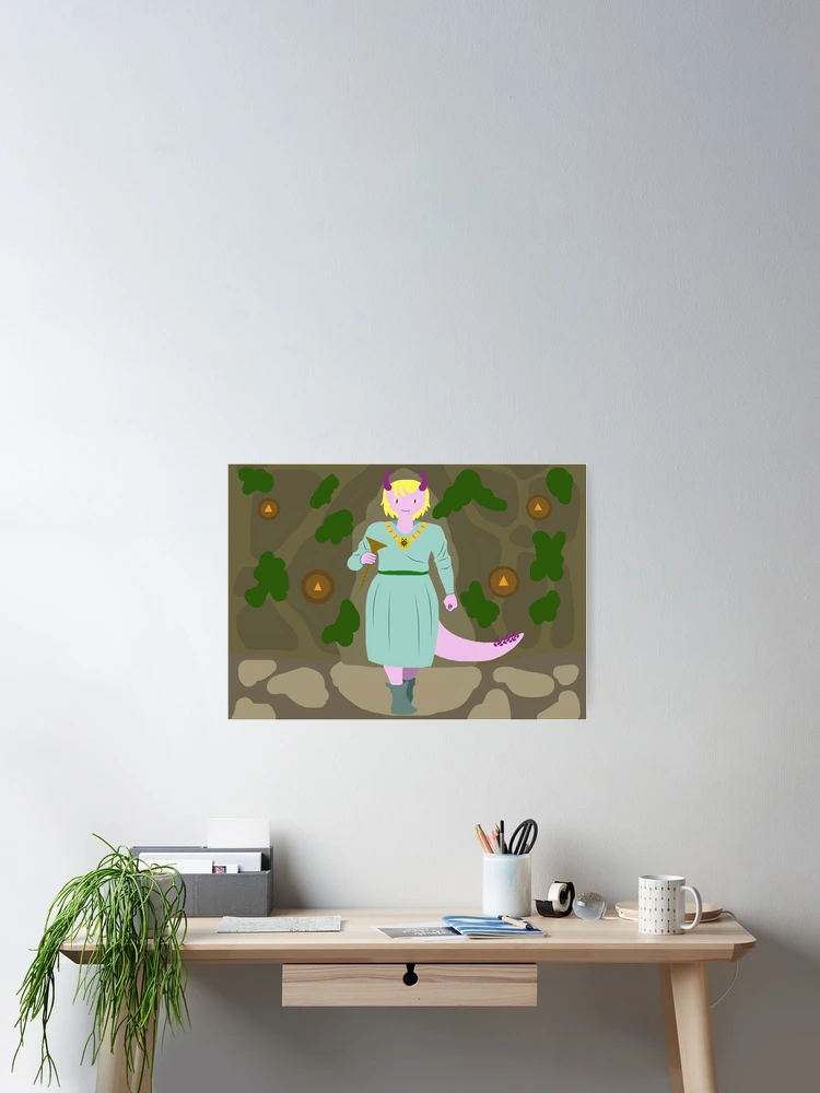 Thumbnail 2 of 3, Poster, Lizard Princess designed and sold by Heso7.