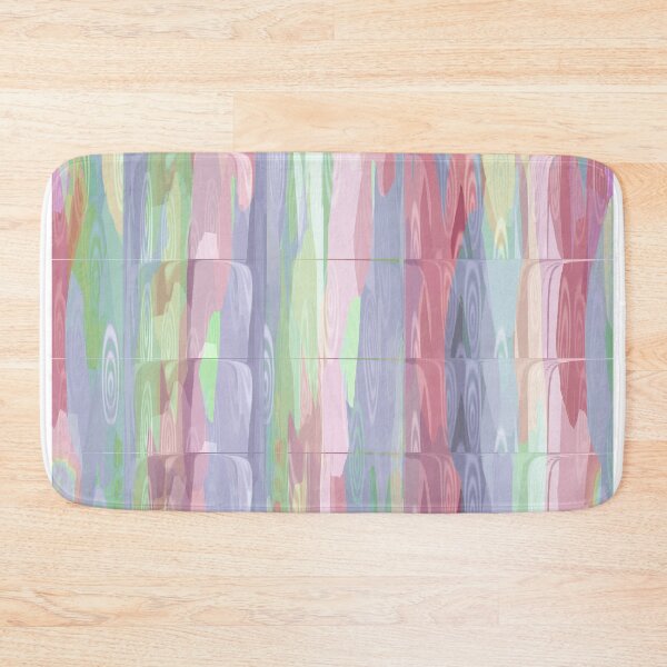 Item preview, Colorful Brush Texture Abstract Stripes  designed and sold by hutofdesigns.
